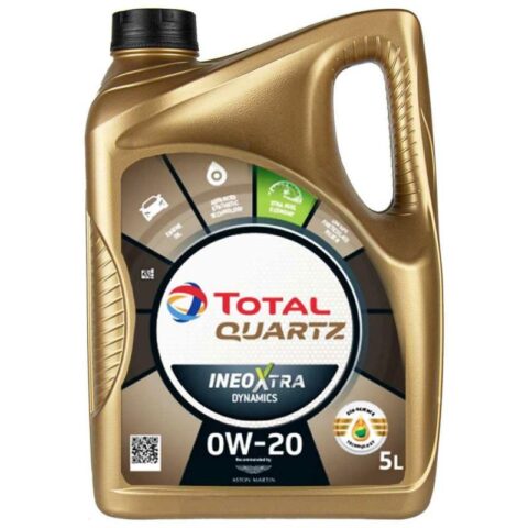 total quartz ineo xtra dynamics 0w20 5l syntetyczny olej silnikowy