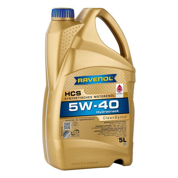 RAVENOL HCS 5W-40 5L
